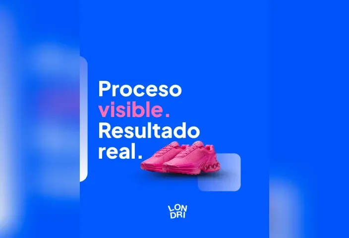 Post de campaña de proceso visible de Londri